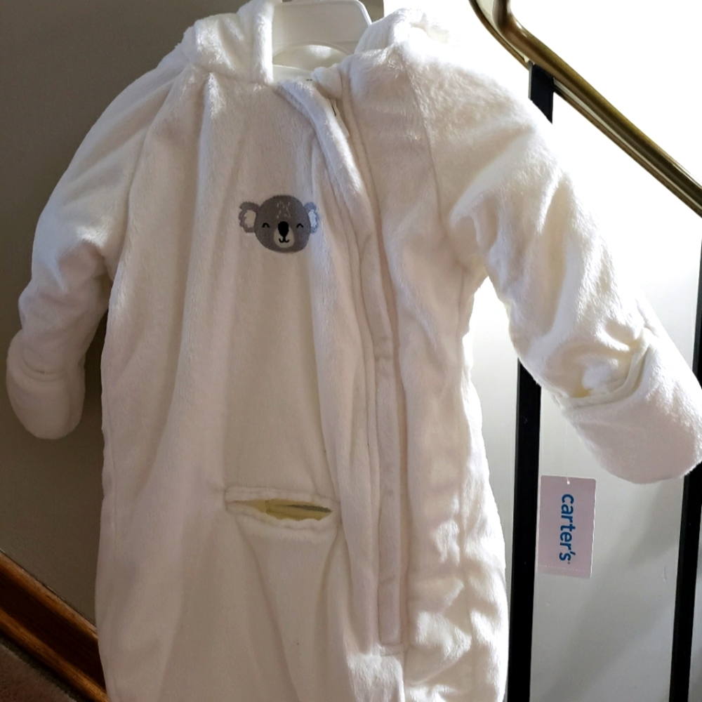 Carter's 0/6 month Bunting bag Snowsuit stroller suit Unisex